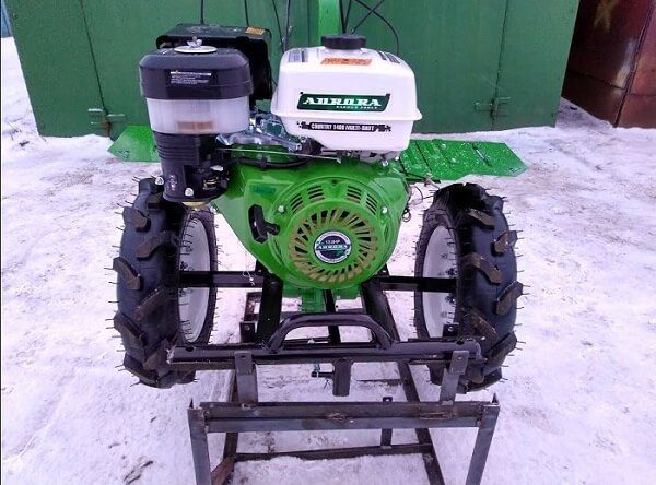 как сделать обкатку бензинового мотоблока?