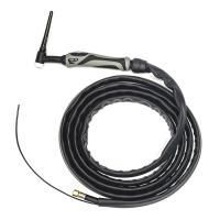 Горелка TIG 26F 180A(35%) M12x1, 4m гибкая (без управляющих разъемов), Aurora