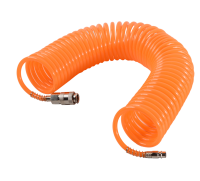 Шланг воздушный спиральный для компрессора 15 метров Вихрь
