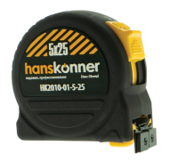Рулетка 5x25мм, Hanskonner