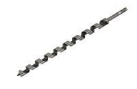 Сверло винтовое по дереву, 24х460мм, сталь 45, шестигранный хвостовик,  Sturm