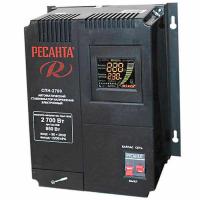 Однофазный стабилизатор РЕСАНТА СПН-2700 (стабилизатор пониженного напряжения РЕСАНТА СПН-2700), 63/6/24