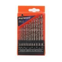 Набор сверл по металлу (1.5-6.5 мм, 13шт.), PATRIOT