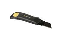 Нож 25мм, обрезиненный корпус, лезвие SK2 0.7мм, Hanskonner