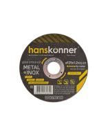 Диск отрезной по металлу 125х1,2х22,23 Hanskonner