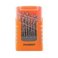 Набор сверл по металлу (1.0-13.0 мм, 25 шт.), PATRIOT