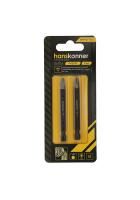 Биты PH2x75мм, сталь S2, Diamond, 2шт,Hanskonner