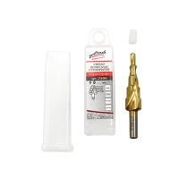 Сверло по мет. ступ. 4-12мм*5ступ. титан бокс профи Атака