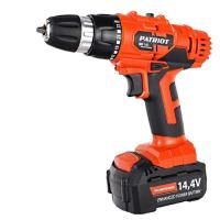 Аккумуляторная дрель-шуруповерт Patriot BR 140 (аккумуляторный шуруповерт Патриот 140), 180301420