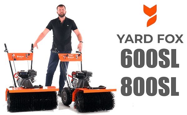 акция на уличные подметальные машины yard fox!!! в ТехИнструмент