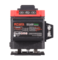 Построитель лазерный ПЛ-3Х360 Green Ресанта