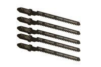 Пилки для лобзика по дереву T119BO, 5 шт, 76х51мм, шаг зуба 2мм, быстрый фигурный рез, HCS,  Sturm