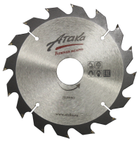 Пильный диск по дереву профи Атака 190*12T*30