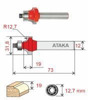 Фреза Атака 592381 кромочная калевочная