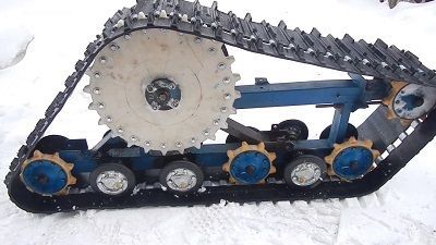 Гусеницы для мотоблоков с осью шестигранник 32 мм.