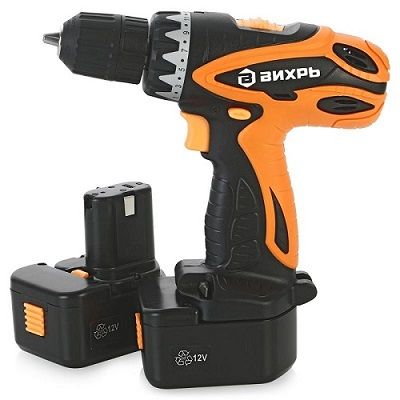 Аккумуляторные шуруповерты Вихрь