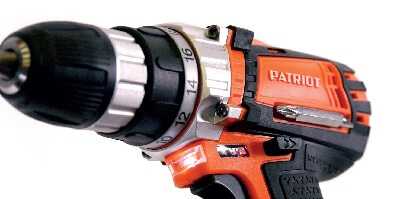 Логотип нового шуруповерта Patriot