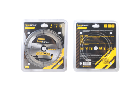 Пильный диск по дереву THIN KERF 190x30 мм, 36 зубьев, Hanskonner-Tehinstrument