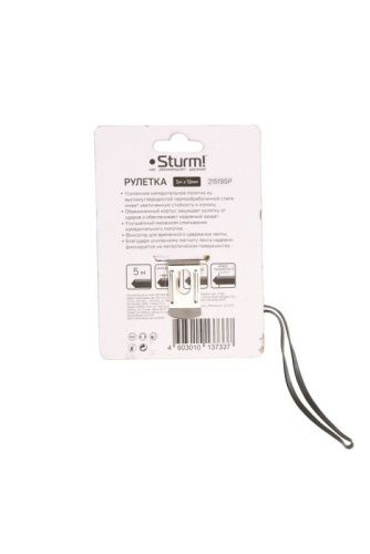 Рулетка 5x19мм,  Sturm-Tehinstrument