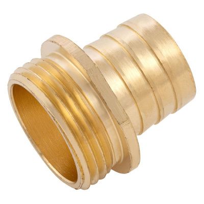 Штуцер для шланга 1" с наружной резьбой G1" Denzel-Tehinstrument