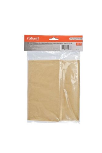 Бумажные мешки для пылесоса VC7320, 20л, 3шт/уп,  Sturm-Tehinstrument