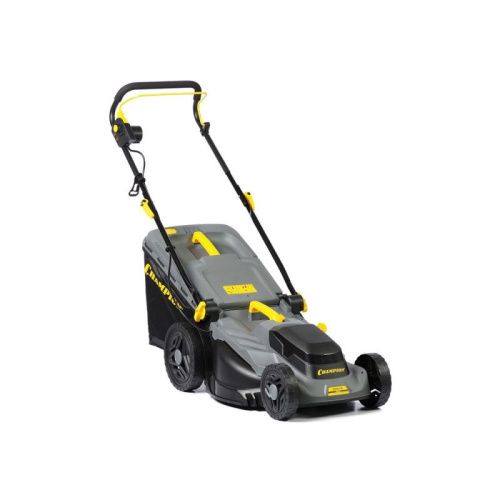 Газонокосилка эл. CHAMPION EM4318 (1,8 кВт пласт.+ткань травосб. 52л ширина 430мм 30-75мм, 12,9кг)-Tehinstrument