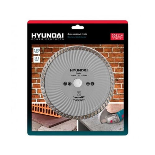 Диск с кромкой турбо D 180 мм Hyundai-Tehinstrument