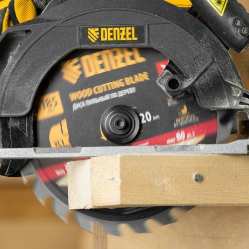 Пильный диск по дереву с гвоздями, ф185 х 20 мм, 24 зубов Denzel-Tehinstrument