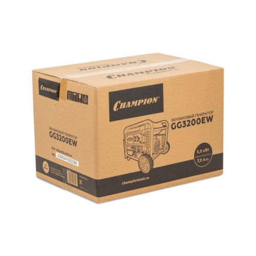 Бензиновый генератор CHAMPION GG3200EW-Tehinstrument