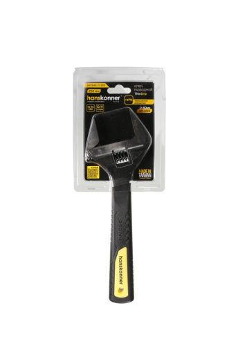 Разводной ключ с тонкими губками, 250 мм, зев 50мм, фосфатированный, hanskonner-Tehinstrument