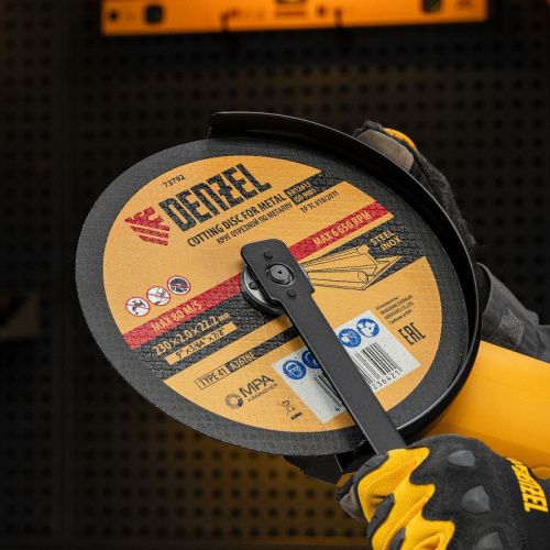 Круг отрезной по металлу, 230 х 2 х 22.2 мм Denzel-Tehinstrument