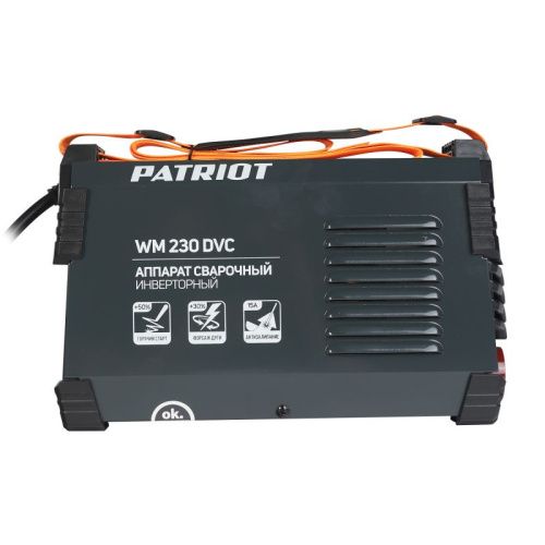 Аппарат сварочный инверторный Patriot WM 230 DVC-Tehinstrument
