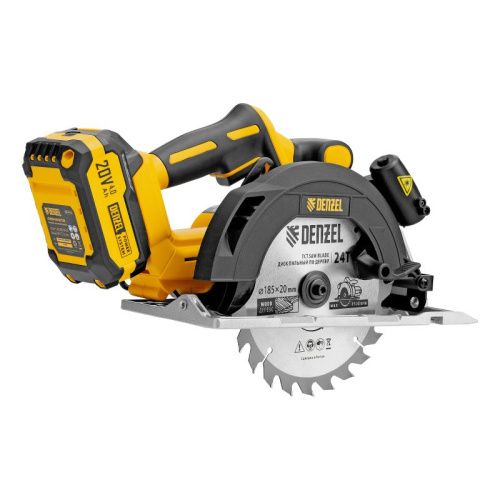 Пила циркулярная аккумуляторная бесщеточная Denzel CCSH-BL-20-185-Tehinstrument