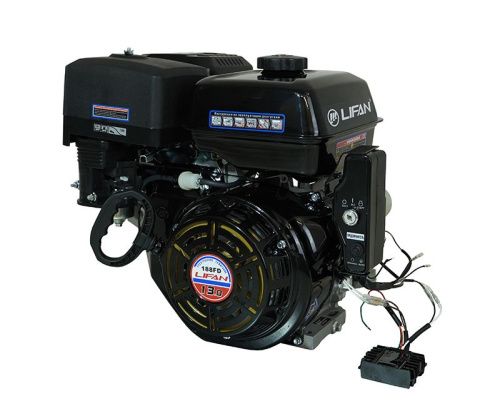 Двигатель Lifan 188FD, вал ?25мм, катушка 7 Ампер-Tehinstrument