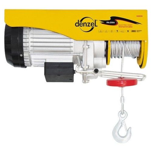 Тельфер электрический, 0.5/1 т, 1600 Вт, высота 6/12 м Denzel-Tehinstrument