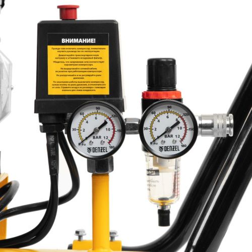 Компрессор безмасляный, малошумный Denzel DLS 1800/100-Tehinstrument