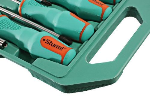 Набор отверток 28 предметов, кейс-дисплей, CrV,  Sturm-Tehinstrument