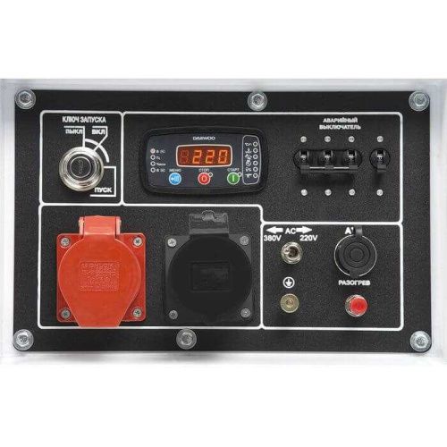 Дизельный генератор DAEWOO DDAE 10000DSE-3 (электростанция ДЭУ 10000DSE-3)-Tehinstrument