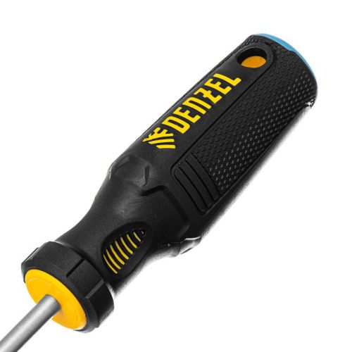 Отвертка, SL6x100 мм, S2, 3к рукоятка Denzel-Tehinstrument