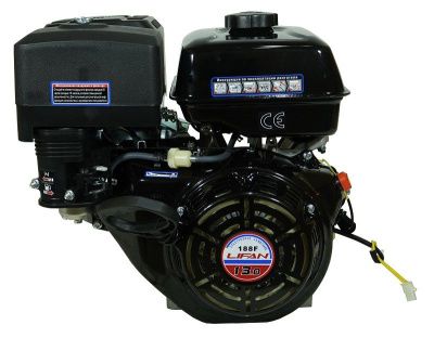 Двигатель Lifan 188F, вал ?25мм, катушка 3 Ампера-Tehinstrument