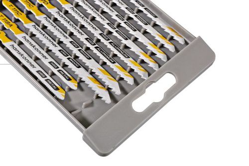 Пилки для лобзика УНИВЕРСАЛ 10шт (T101D, T144D, T127D, T111C, T118A) Hanskonner-Tehinstrument