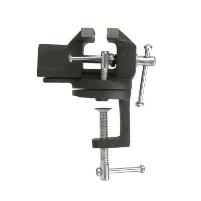 Тиски мини 70мм, поворотные, на струбцине,  Sturm-Tehinstrument