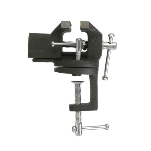 Тиски мини 70мм, поворотные, на струбцине,  Sturm-Tehinstrument