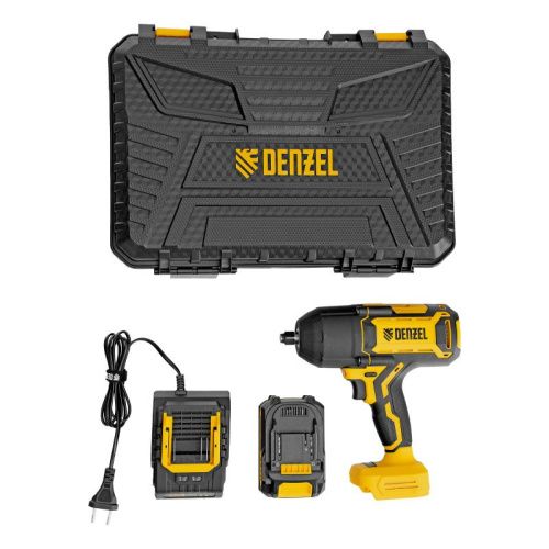 Бесщеточный аккумуляторный ударный гайковерт Denzel CIWH-BL-20-1000, Li-Ion, 20 В-Tehinstrument