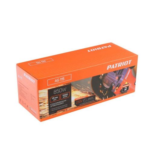 Машина углошлифовальная (УШМ) PATRIOT AG 115-Tehinstrument