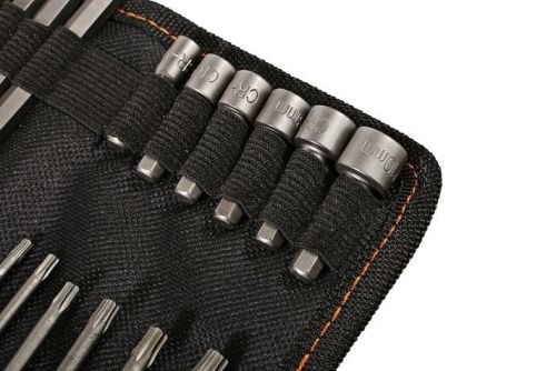 Отвертка с насадками, 26 предметов, мягкий чехол, CrV  Sturm-Tehinstrument