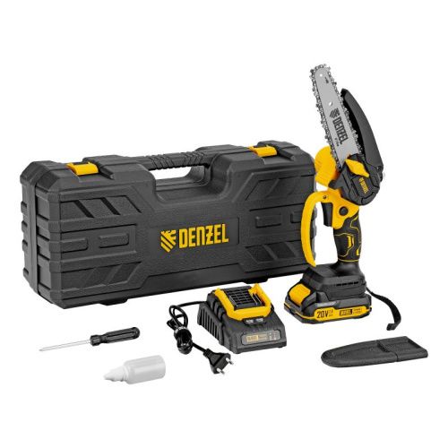 Цепная мини-пила аккумуляторная Denzel CCS-150 бесщеточная-Tehinstrument