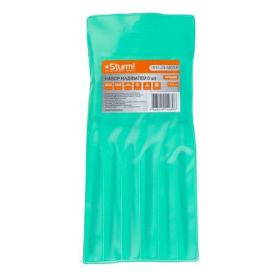 Набор надфилей 6 шт, обрезиненная рукоятка,  Sturm PROMO-Tehinstrument