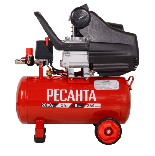 Компрессор Ресанта КП-24/260М-Tehinstrument