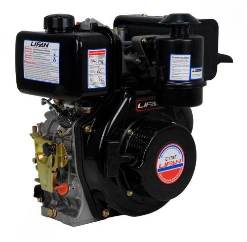 Двигатель Lifan Diesel 178F, вал ?25мм-Tehinstrument
